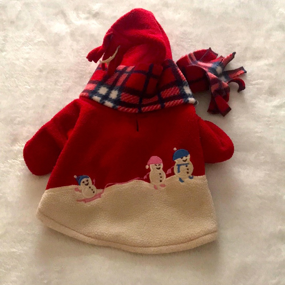 Dog Jacket with scarf